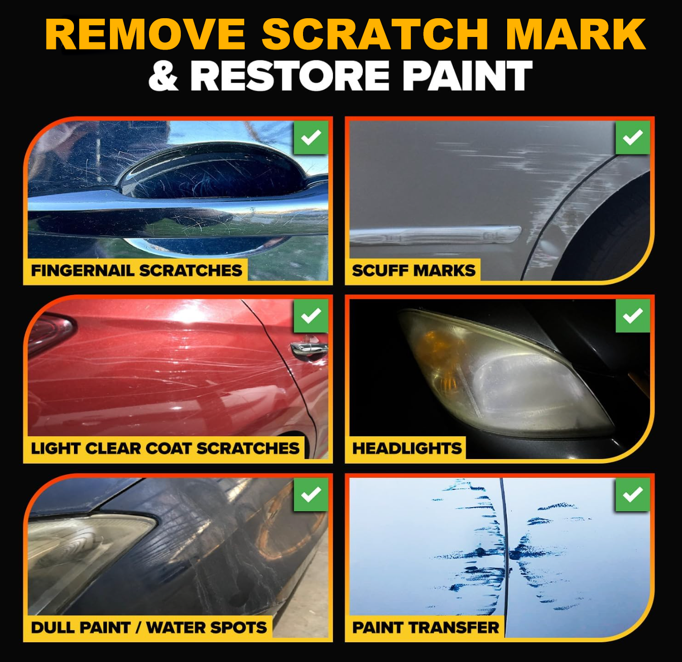 GFOUK® CarFiller Scratch and Swirl Remover