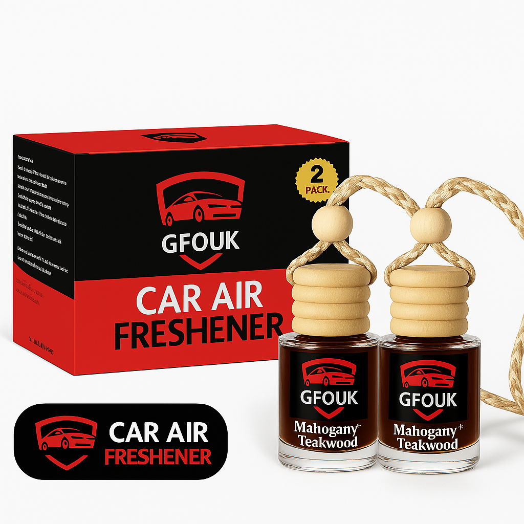 GFOUK® Car Air Freshener Hanging, Long Lasting Air Freshener for Car (2 Packs)