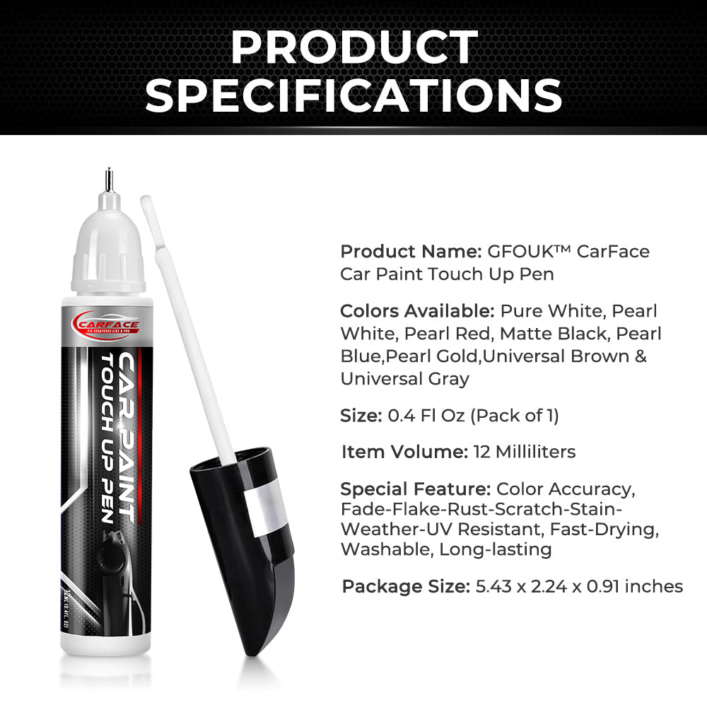GFOUK® CarFace Car Paint Touch Up Pen