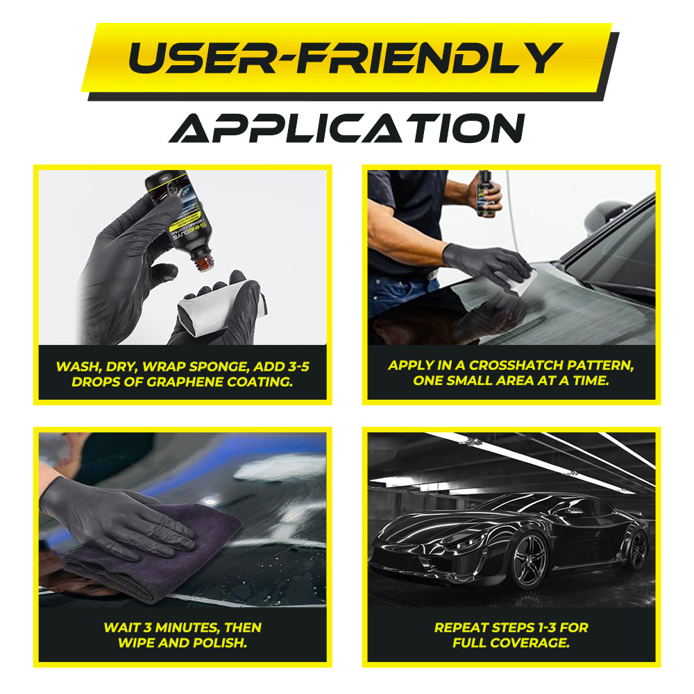 GFOUK® SHINEGUYS 9H Graphene Ceramic Coating Agent Set