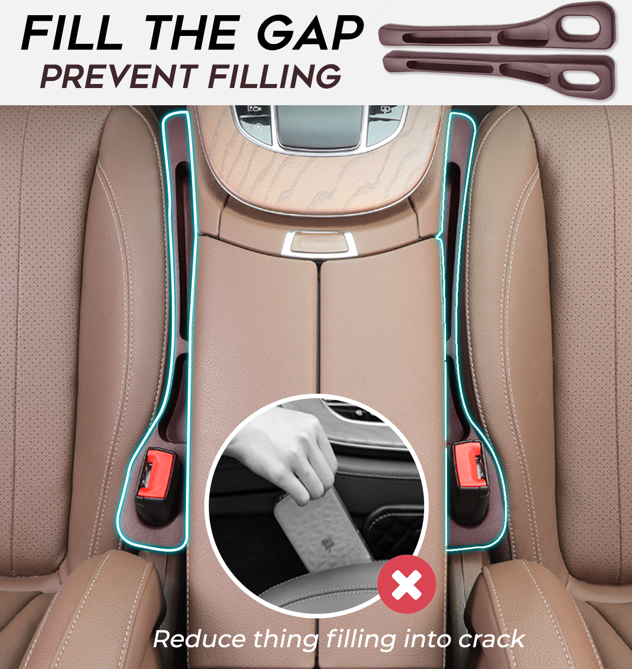 GFOUK® Drop Safe Seat Guard (1 Pair)