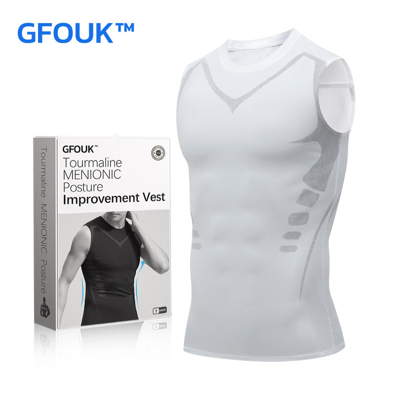 GFOUK™ Tourmaline MENIONIC Posture Improvement Vest