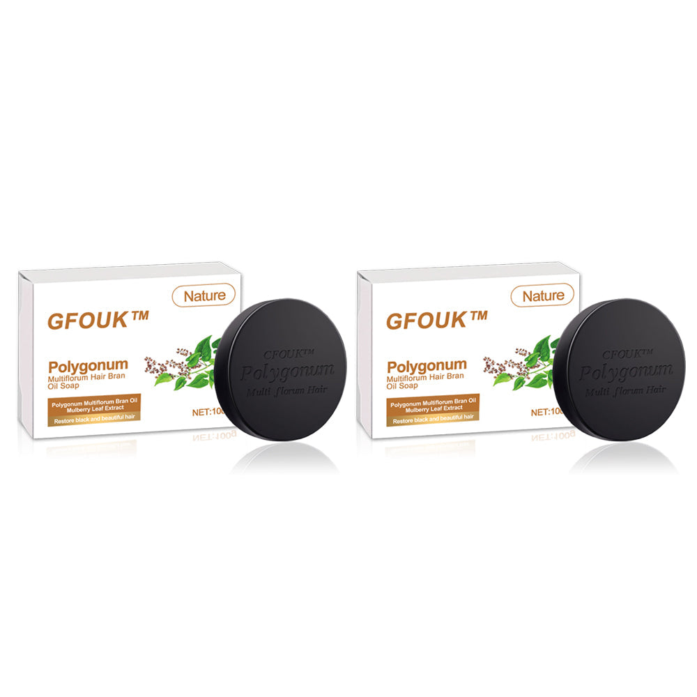 GFOUK™ Polygonum Multiflorum Hair Bran Oil Soap