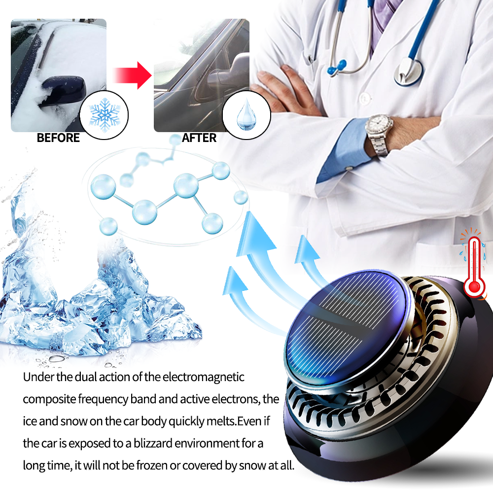 Car Electromagnetic Molecular Interference Antifreeze Snow Removal  Instrument 