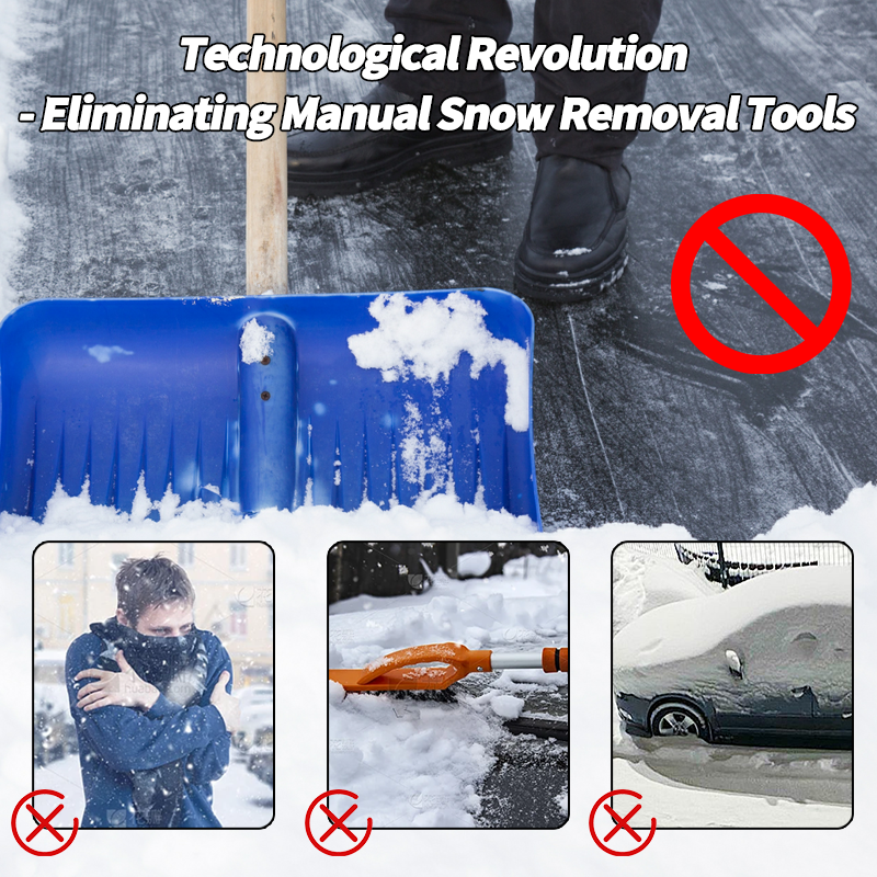 3 Pack Advanced Electromagnetic Antifreeze Snow Removal Device for