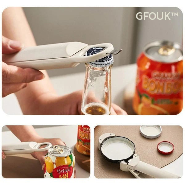 GFOUK™ Multifunctional Retractable Bottle Opener