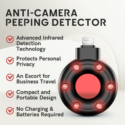 GFOUK™ Portable Infrared Anti-Camera Peeping Detector