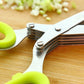 GFOUK™ 5 Blade Kitchen Salad Scissors