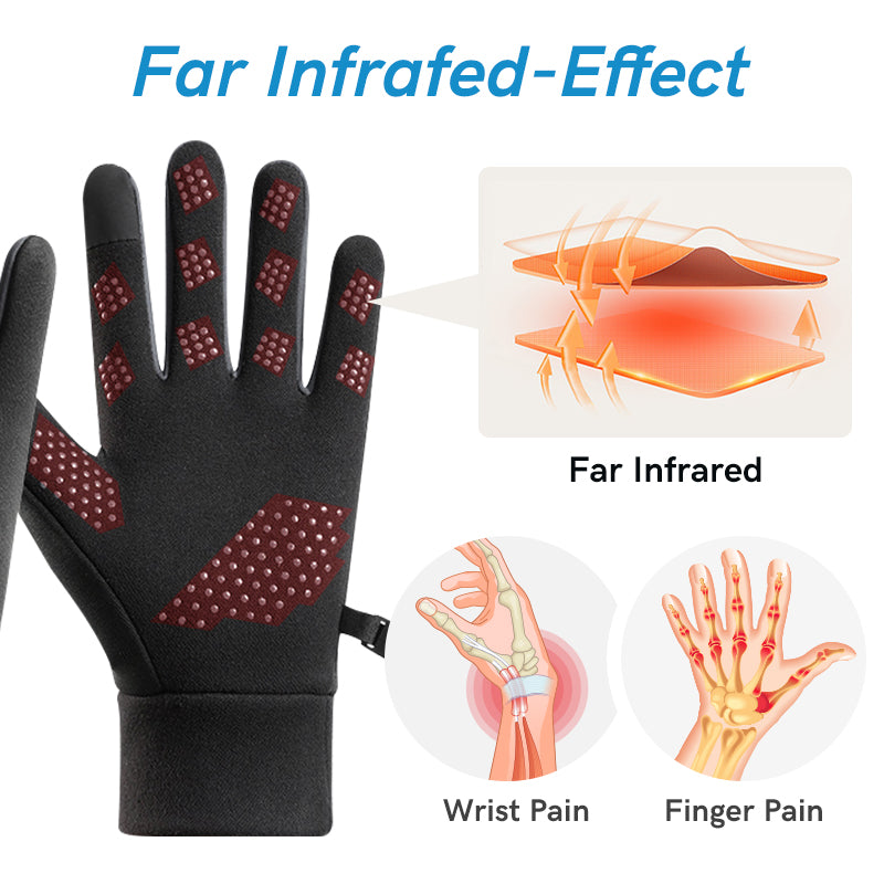 GFOUK™ Titanium Ionized Far Infrared Therapy Arthritis Gloves