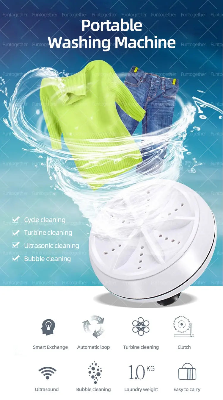 GFOUK™ Portable Washing Machine