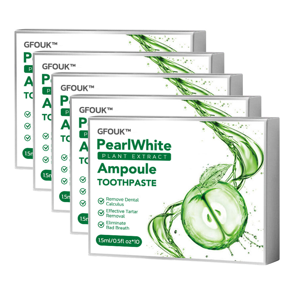 GFOUK™ PearlWhite Plant Extract Tartar Removal Ampoule Toothpaste