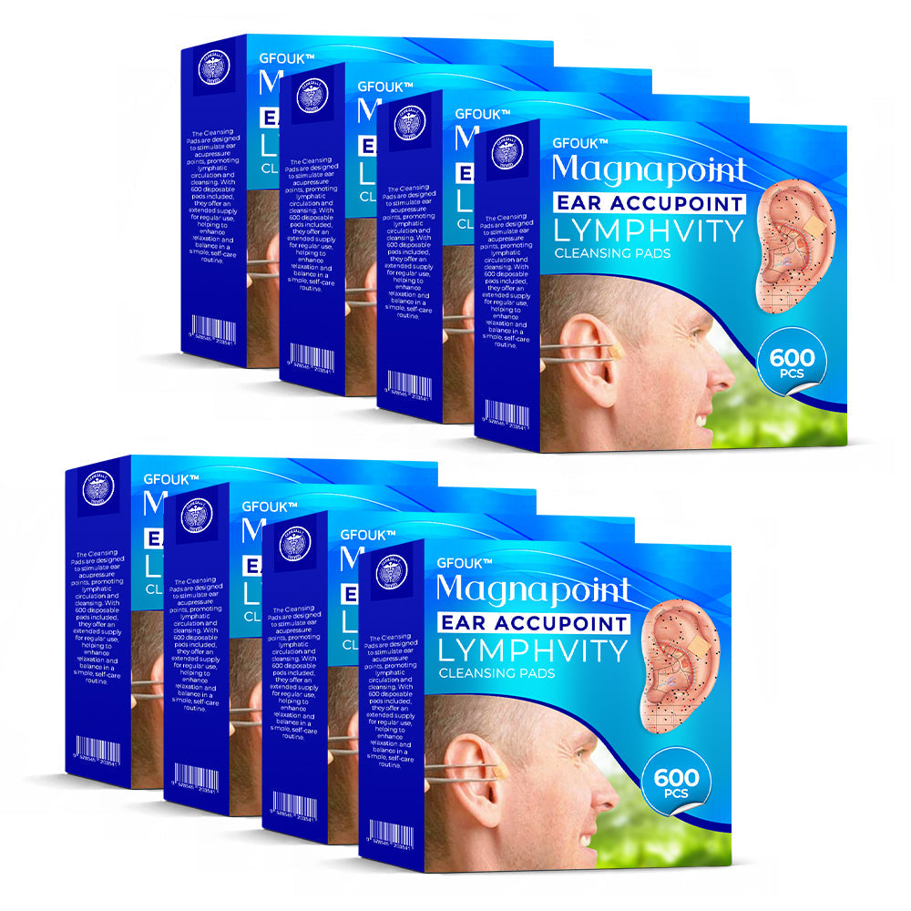 GFOUK™ Magnapoint Ear Accupoint Lymphvity Cleansing Pads (600pcs)