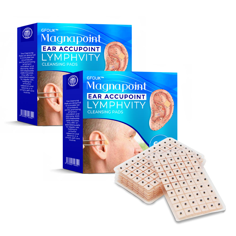 GFOUK™ Magnapoint Ear Accupoint Lymphvity Cleansing Pads (600pcs)