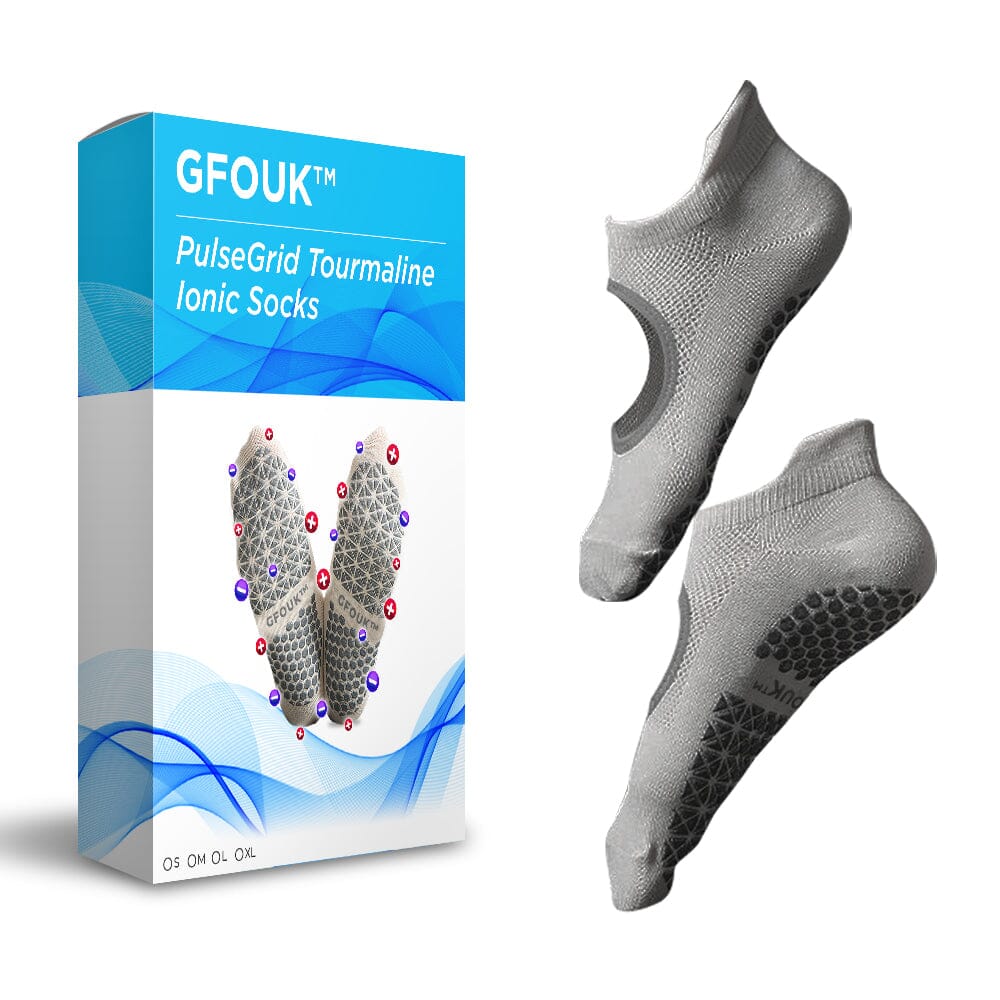 GFOUK™ PulseGrid Tourmaline Ionic Socks