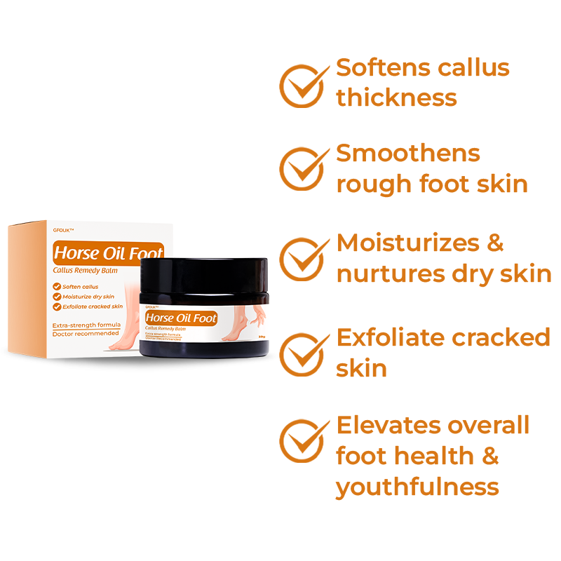 GFOUK™ Horse Oil Foot Callus Remedy Balm