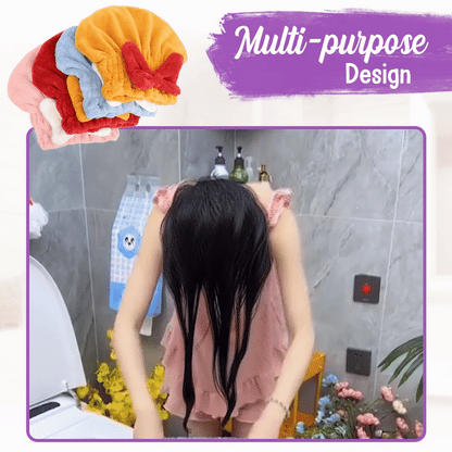 GFOUK™ 3Mins Fast Dry Absorbent Hair Towel Wrap