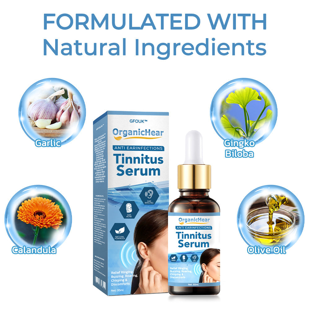 GFOUK™ OrganicHear Anti EarInfections and Tinnitus Relief Serum