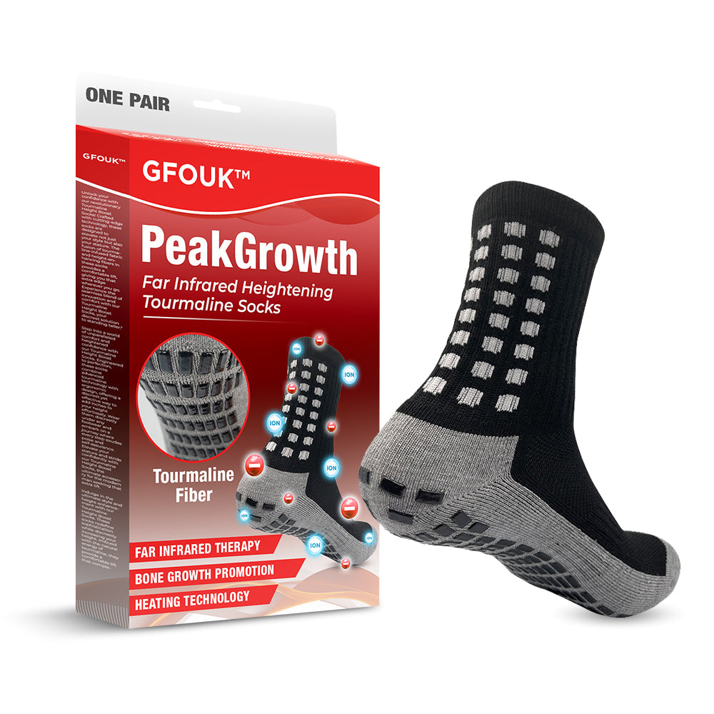 GFOUK™ PeakGrowth Far Infrared Heightening Tourmaline Socks