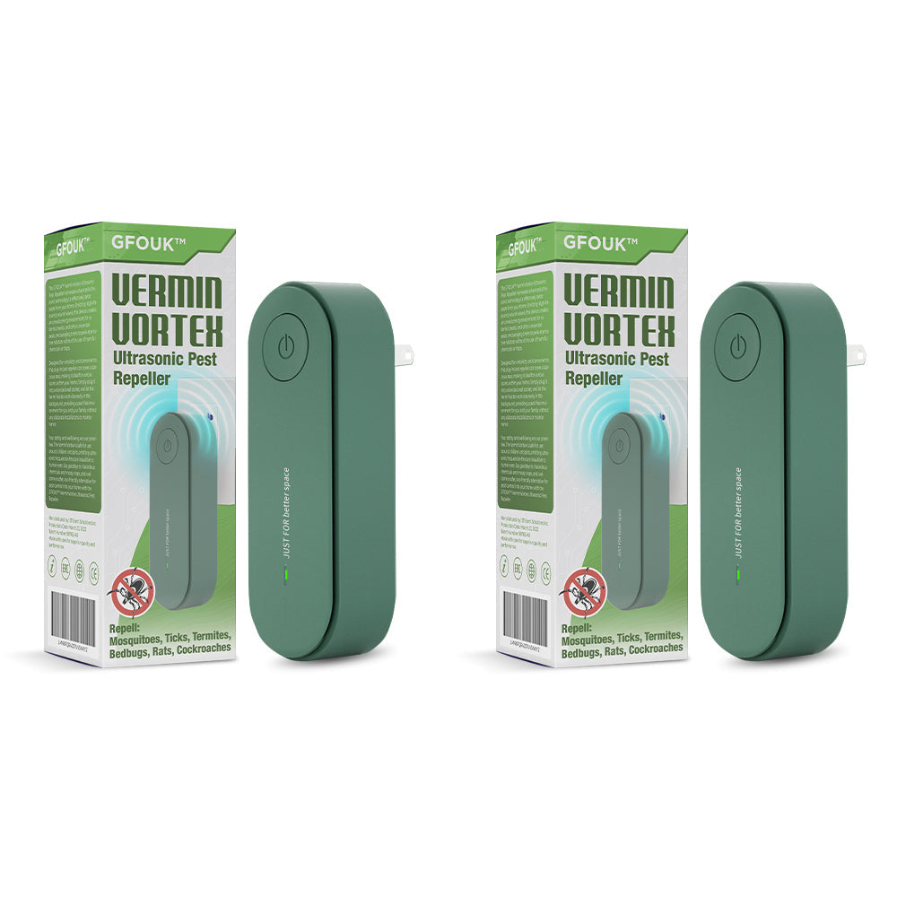 GFOUK™️ VerminVortex Ultrasonic Pest Repeller