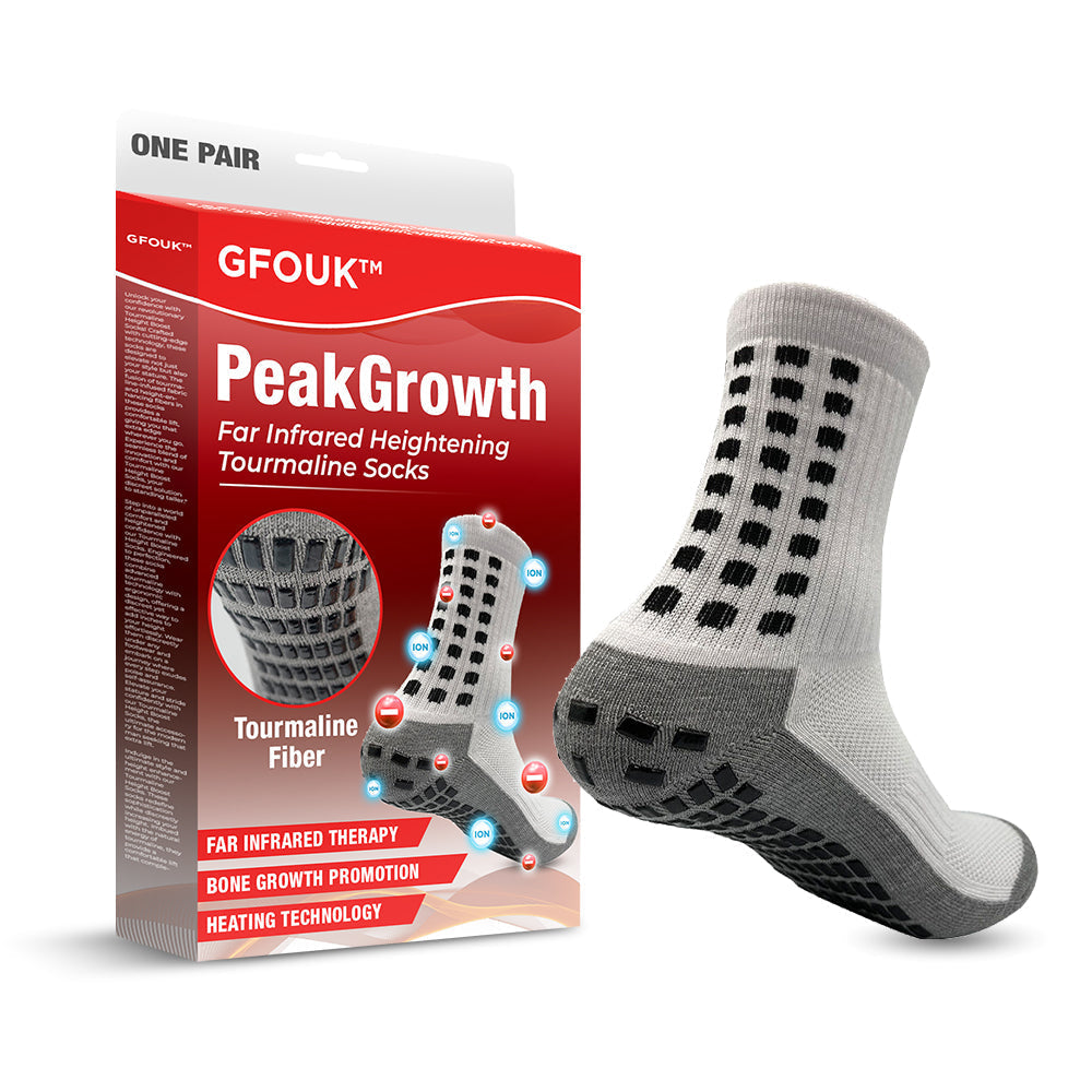 GFOUK™ PeakGrowth Far Infrared Heightening Tourmaline Socks